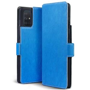 Qubits slim wallet hoes - Samsung Galaxy A71 - Lichtblauw