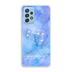 CaseCompany Sterrenbeeld - Licht: Samsung Galaxy A73 Transparant Hoesje