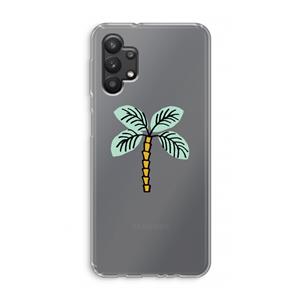 CaseCompany Palmboom: Samsung Galaxy A32 5G Transparant Hoesje