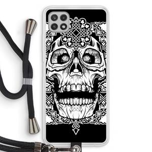 CaseCompany Seek & Destroy: Samsung Galaxy A22 4G Transparant Hoesje met koord