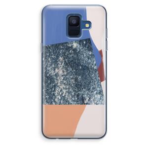 CaseCompany Billy: Samsung Galaxy A6 (2018) Transparant Hoesje