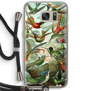 CaseCompany Haeckel Trochilidae: Samsung Galaxy S7 Transparant Hoesje met koord