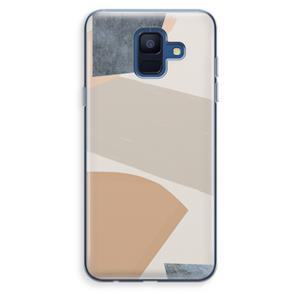 CaseCompany Formo: Samsung Galaxy A6 (2018) Transparant Hoesje