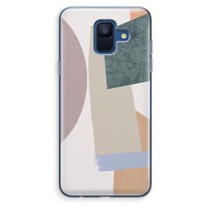 CaseCompany Lindo: Samsung Galaxy A6 (2018) Transparant Hoesje
