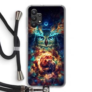 CaseCompany Aurowla: Samsung Galaxy A32 5G Transparant Hoesje met koord