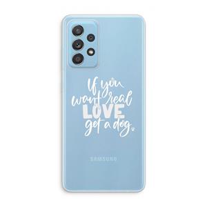 CaseCompany Partner in crime: Samsung Galaxy A73 Transparant Hoesje