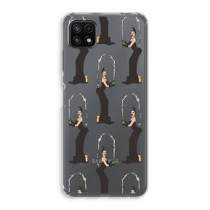 CaseCompany Pop Some Kim: Samsung Galaxy A22 5G Transparant Hoesje