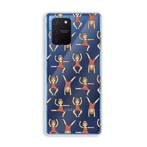 CaseCompany Gymboys: Samsung Galaxy Note 10 Lite Transparant Hoesje