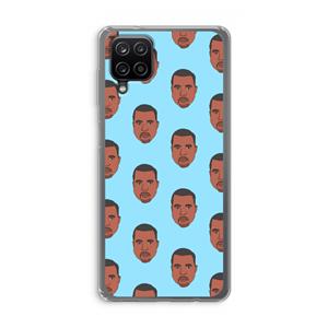 CaseCompany Kanye Call Me℃: Samsung Galaxy A12 Transparant Hoesje