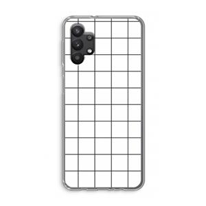CaseCompany Rooster: Samsung Galaxy A32 5G Transparant Hoesje
