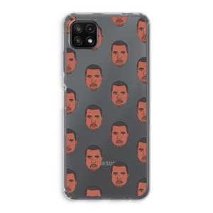 CaseCompany Kanye Call Me℃: Samsung Galaxy A22 5G Transparant Hoesje