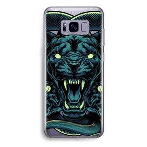 CaseCompany Cougar and Vipers: Samsung Galaxy S8 Plus Transparant Hoesje