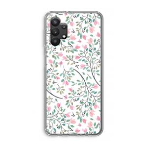 CaseCompany Sierlijke bloemen: Samsung Galaxy A32 5G Transparant Hoesje