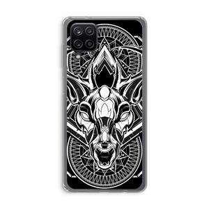 CaseCompany Oh Deer: Samsung Galaxy A12 Transparant Hoesje