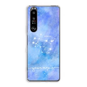 CaseCompany Sterrenbeeld - Licht: Sony Xperia 1 III Transparant Hoesje