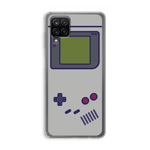 CaseCompany Game On: Samsung Galaxy A12 Transparant Hoesje