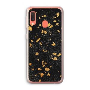 CaseCompany Terrazzo N°7: Samsung Galaxy A20e Transparant Hoesje