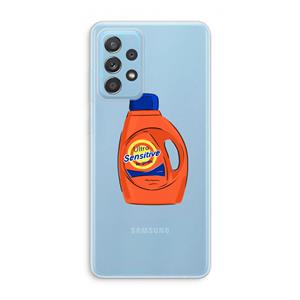 CaseCompany Ultra Sensitive: Samsung Galaxy A73 Transparant Hoesje