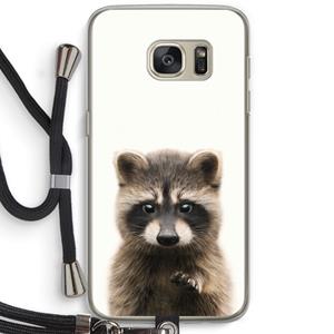 CaseCompany Rocco: Samsung Galaxy S7 Transparant Hoesje met koord