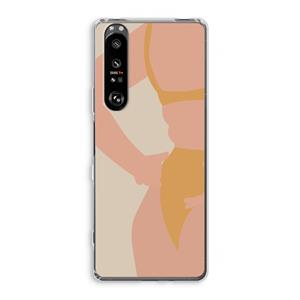 CaseCompany Bikini body: Sony Xperia 1 III Transparant Hoesje