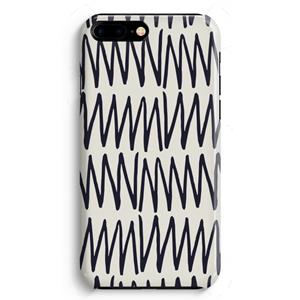 CaseCompany Marrakech Zigzag: iPhone 8 Plus Volledig Geprint Hoesje