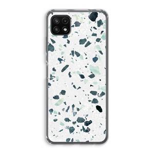 CaseCompany Terrazzo N°2: Samsung Galaxy A22 5G Transparant Hoesje