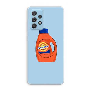 CaseCompany Ultra Sensitive: Samsung Galaxy A73 Transparant Hoesje