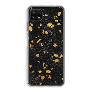 CaseCompany Terrazzo N°7: Samsung Galaxy A22 5G Transparant Hoesje