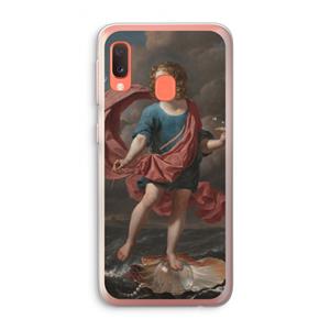 CaseCompany Soap Bubbles: Samsung Galaxy A20e Transparant Hoesje