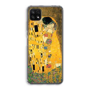 CaseCompany Der Kuss: Samsung Galaxy A22 5G Transparant Hoesje