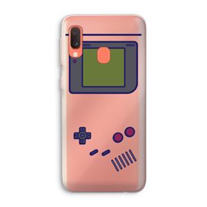 CaseCompany Game On: Samsung Galaxy A20e Transparant Hoesje