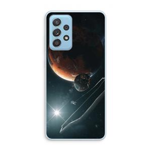 CaseCompany Mars Renaissance: Samsung Galaxy A73 Transparant Hoesje