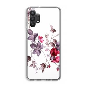 CaseCompany Mooie bloemen: Samsung Galaxy A32 5G Transparant Hoesje
