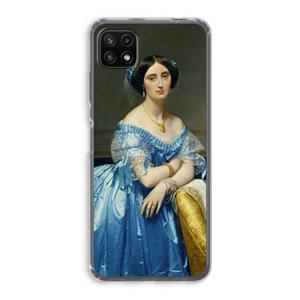CaseCompany Eleonore: Samsung Galaxy A22 5G Transparant Hoesje