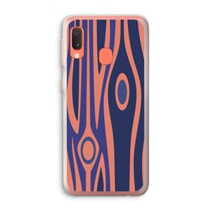 CaseCompany Bast A: Samsung Galaxy A20e Transparant Hoesje