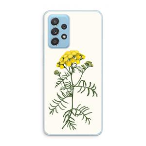 CaseCompany Tansy: Samsung Galaxy A73 Transparant Hoesje