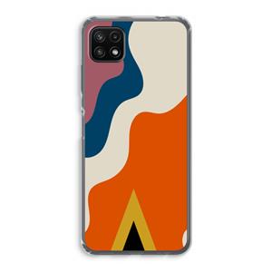 CaseCompany Noor A: Samsung Galaxy A22 5G Transparant Hoesje