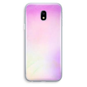 CaseCompany Flow mist pastel: Samsung Galaxy J3 (2017) Transparant Hoesje