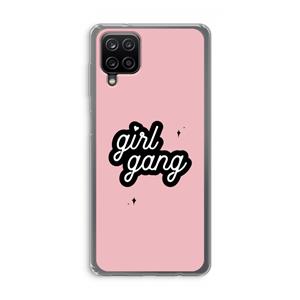 CaseCompany Girl Gang: Samsung Galaxy A12 Transparant Hoesje