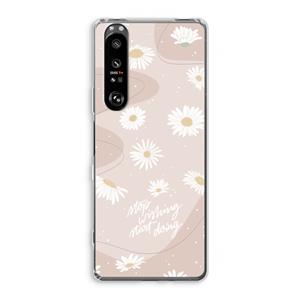 CaseCompany Daydreaming becomes reality: Sony Xperia 1 III Transparant Hoesje