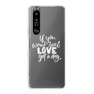 CaseCompany Partner in crime: Sony Xperia 1 III Transparant Hoesje