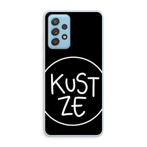 CaseCompany KUST ZE: Samsung Galaxy A73 Transparant Hoesje