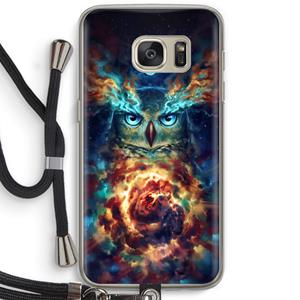CaseCompany Aurowla: Samsung Galaxy S7 Transparant Hoesje met koord