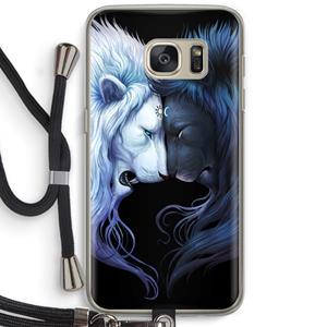 CaseCompany Brotherhood: Samsung Galaxy S7 Transparant Hoesje met koord