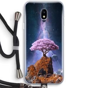 CaseCompany Ambition: Samsung Galaxy J3 (2017) Transparant Hoesje met koord