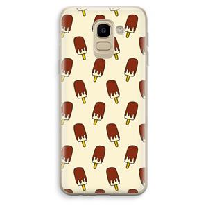 CaseCompany Yummy: Samsung Galaxy J6 (2018) Transparant Hoesje