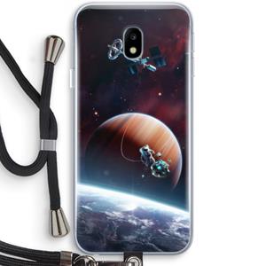 CaseCompany Examiner: Samsung Galaxy J3 (2017) Transparant Hoesje met koord