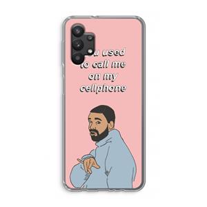 CaseCompany Hotline bling: Samsung Galaxy A32 5G Transparant Hoesje