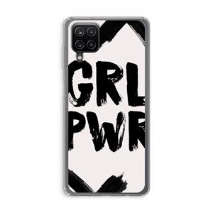 CaseCompany Girl Power #2: Samsung Galaxy A12 Transparant Hoesje