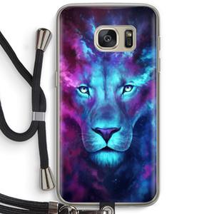 CaseCompany Firstborn: Samsung Galaxy S7 Transparant Hoesje met koord